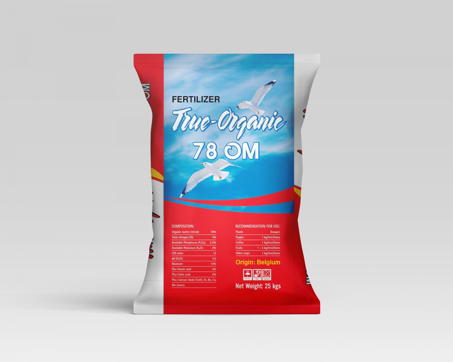 PHÂN BÓN HỮU CƠ TRUE-ORGANIC 78 OM