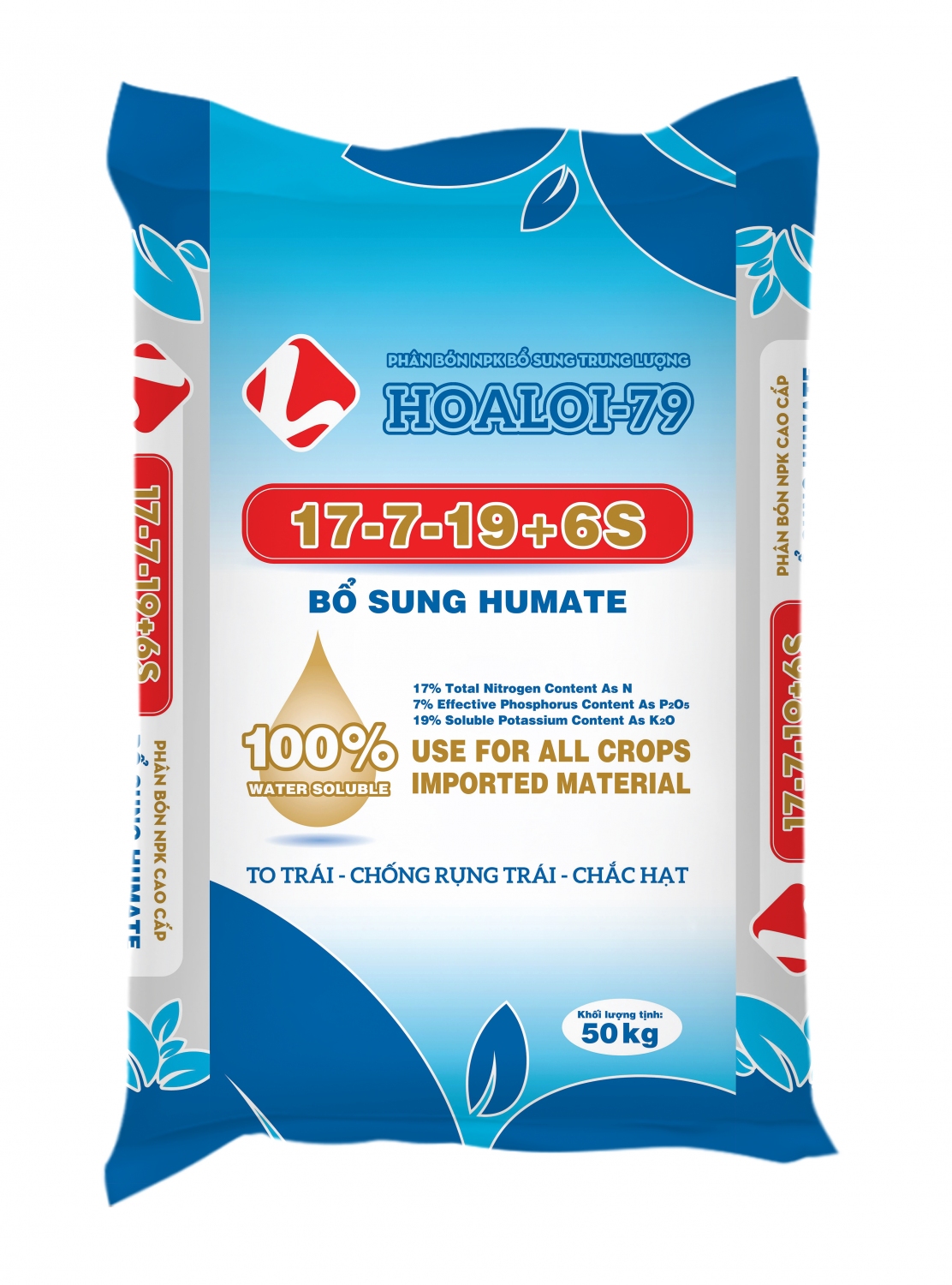 NPK 17-7-19 BỔ SUNG HUMATE