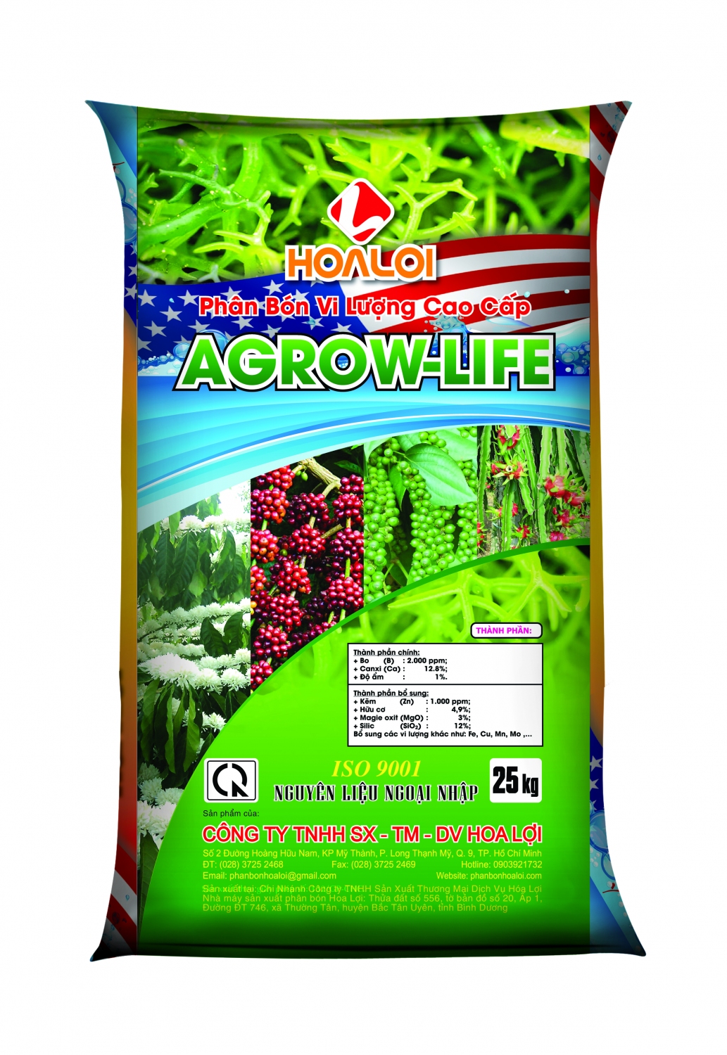 Phân Trung Vi Lượng - Hữu Cơ Rong Biển